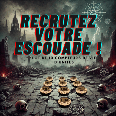 lot de mini compteur de vie d'unité
