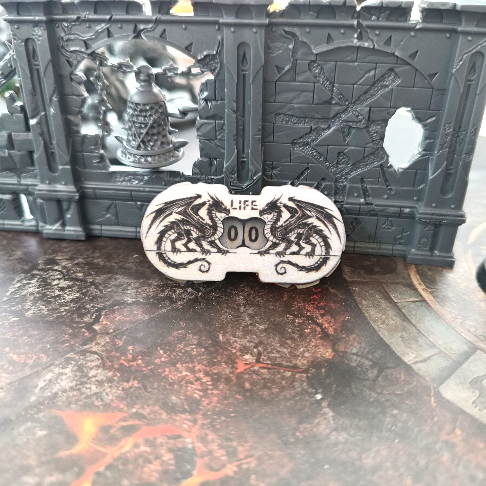 compteur de point de vie gravure dragons compteur de point de vie gravure dragons