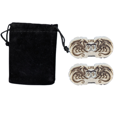 compteur de point de vie gravure dragons pack de 2